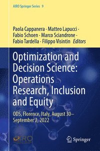 Optimization and Decision Science: Operations Research, Inclusion and Equity