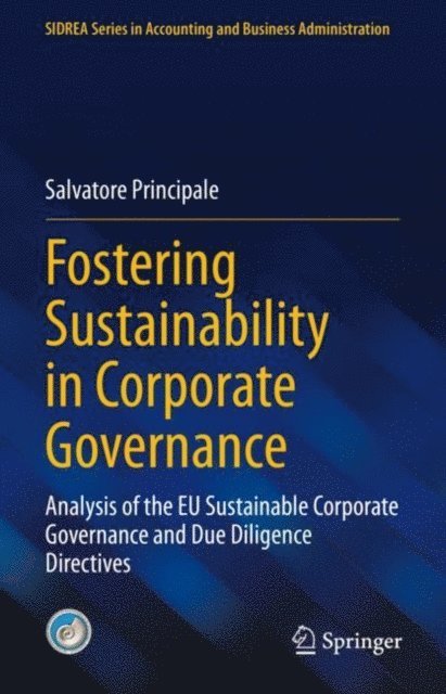 Salvatore Principale - Fostering Sustainability in Corporate Governance, E-bok