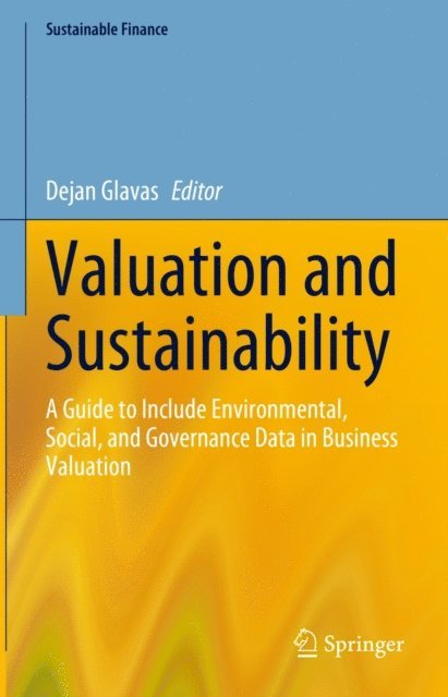 Dejan Glavas - Valuation and Sustainability, E-bok