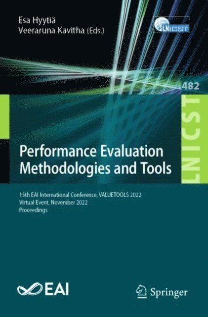 Veeraruna Kavitha, Esa Hyytia - Performance Evaluation Methodologies and Tools, E-bok. Tillgänglighet: Lägg i varukorg