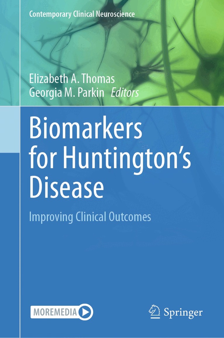 Elizabeth A. Thomas, Georgia M. Parkin - Biomarkers for Huntington's Disease, Inbunden