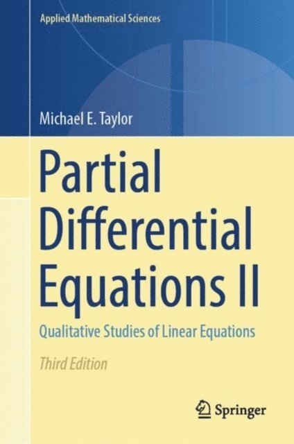 Michael E. Taylor - Partial Differential Equations II, E-bok