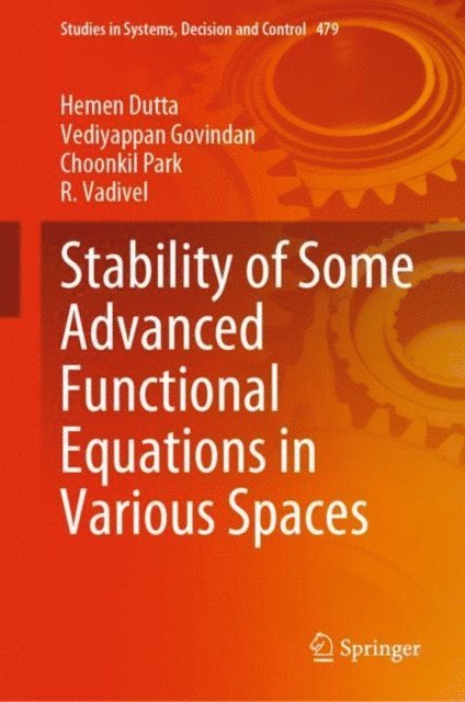R. Vadivel, Choonkil Park, Vediyappan Govindan, Hemen Dutta - Stability of Some Advanced Functional Equations in Various Spaces, E-bok