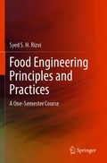 Food Engineering Principles and Practices