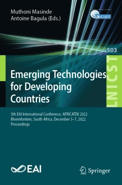 Antoine Bagula, Muthoni Masinde - Emerging Technologies for Developing Countries, E-bok