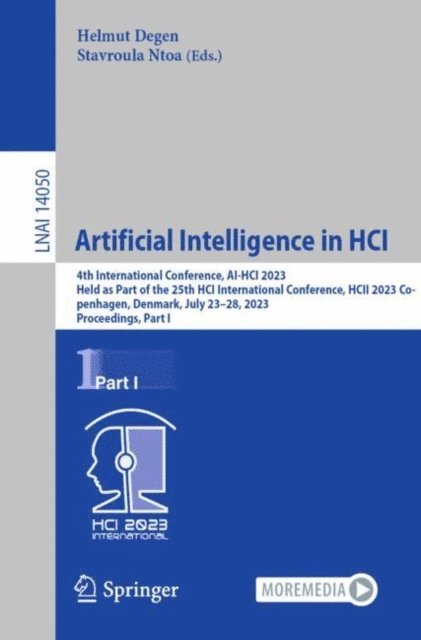 Stavroula Ntoa, Helmut Degen - Artificial Intelligence in HCI, E-bok