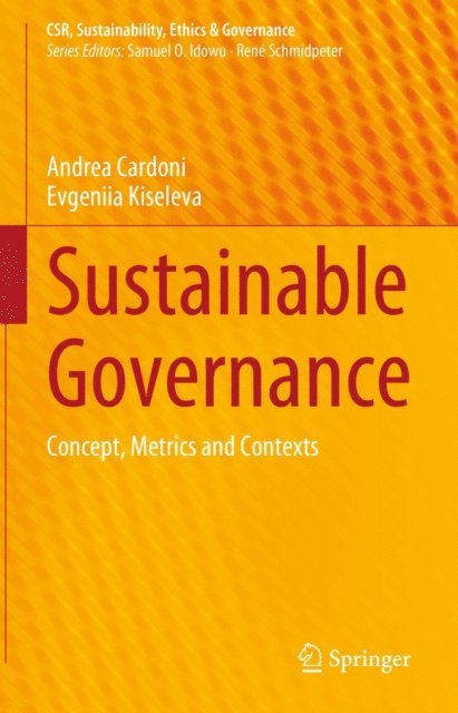 Evgeniia Kiseleva, Andrea Cardoni - Sustainable Governance, E-bok