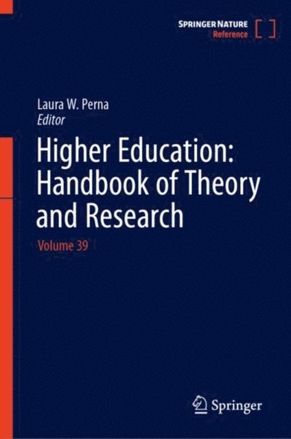 Laura W. Perna - Higher Education: Handbook of Theory and Research, E-bok