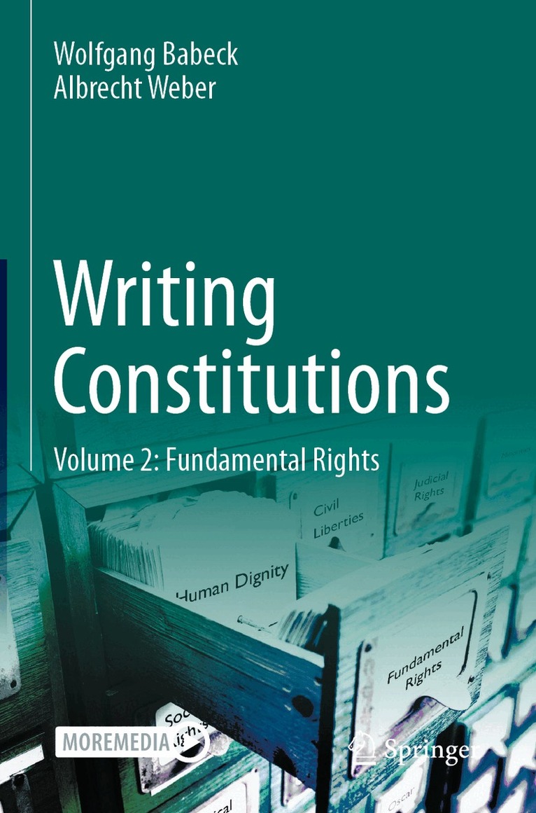 Wolfgang Babeck, Albrecht Weber - Writing Constitutions, Häftad