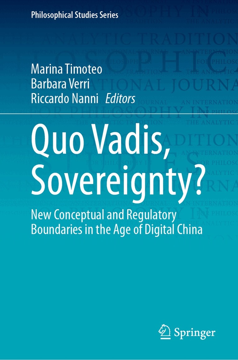 Marina Timoteo, Barbara Verri, Riccardo Nanni - Quo Vadis, Sovereignty?, Inbunden