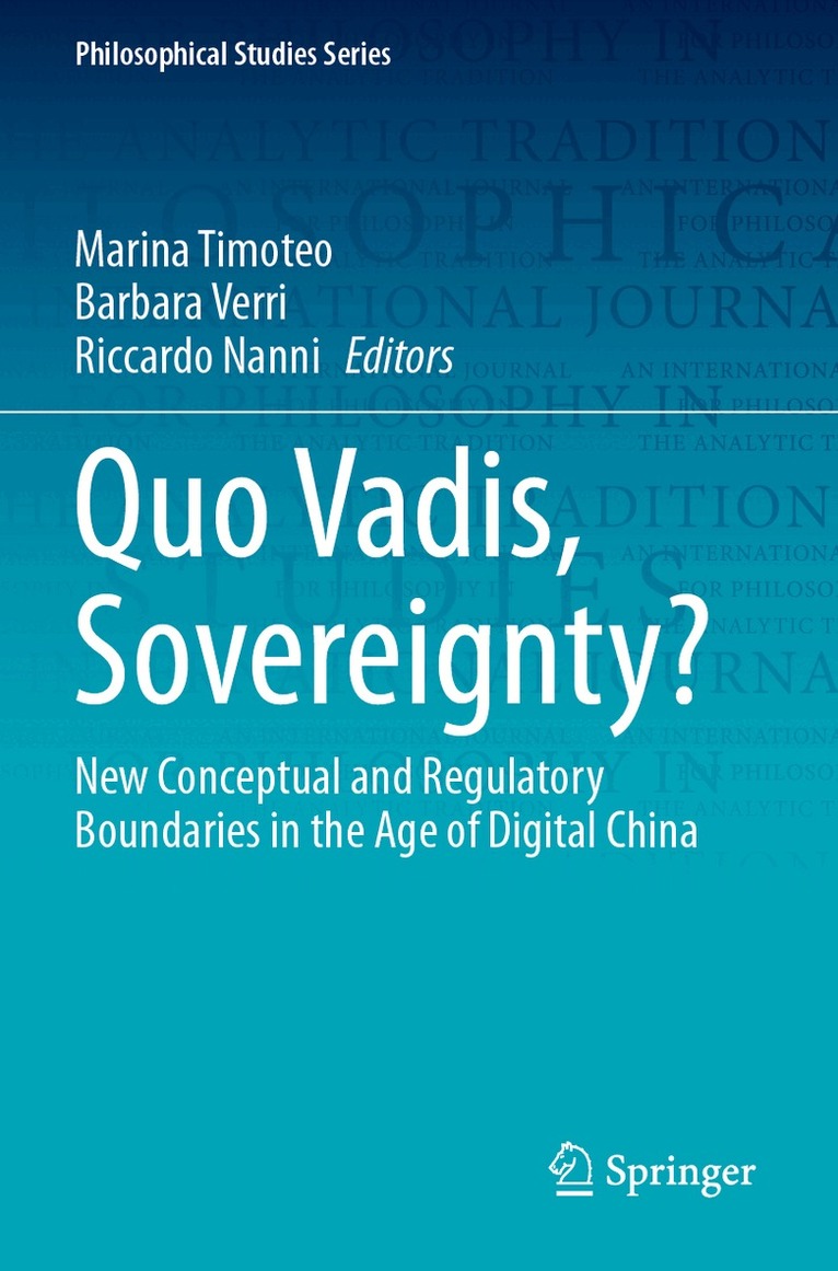 Marina Timoteo, Barbara Verri, Riccardo Nanni - Quo Vadis, Sovereignty?, Häftad