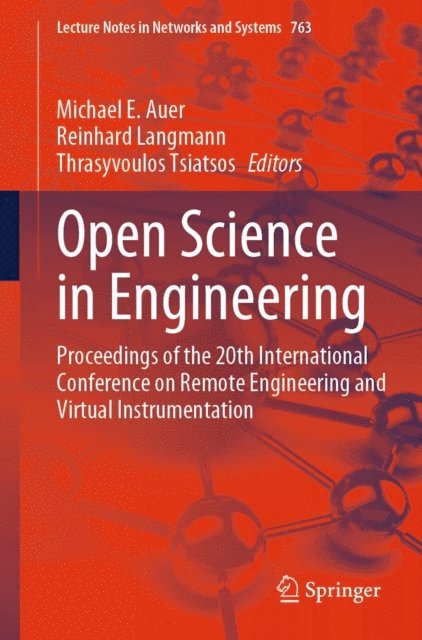 Thrasyvoulos Tsiatsos, Reinhard Langmann, Michael E. Auer - Open Science in Engineering, E-bok