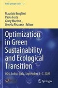 Optimization in Green Sustainability and Ecological Transition