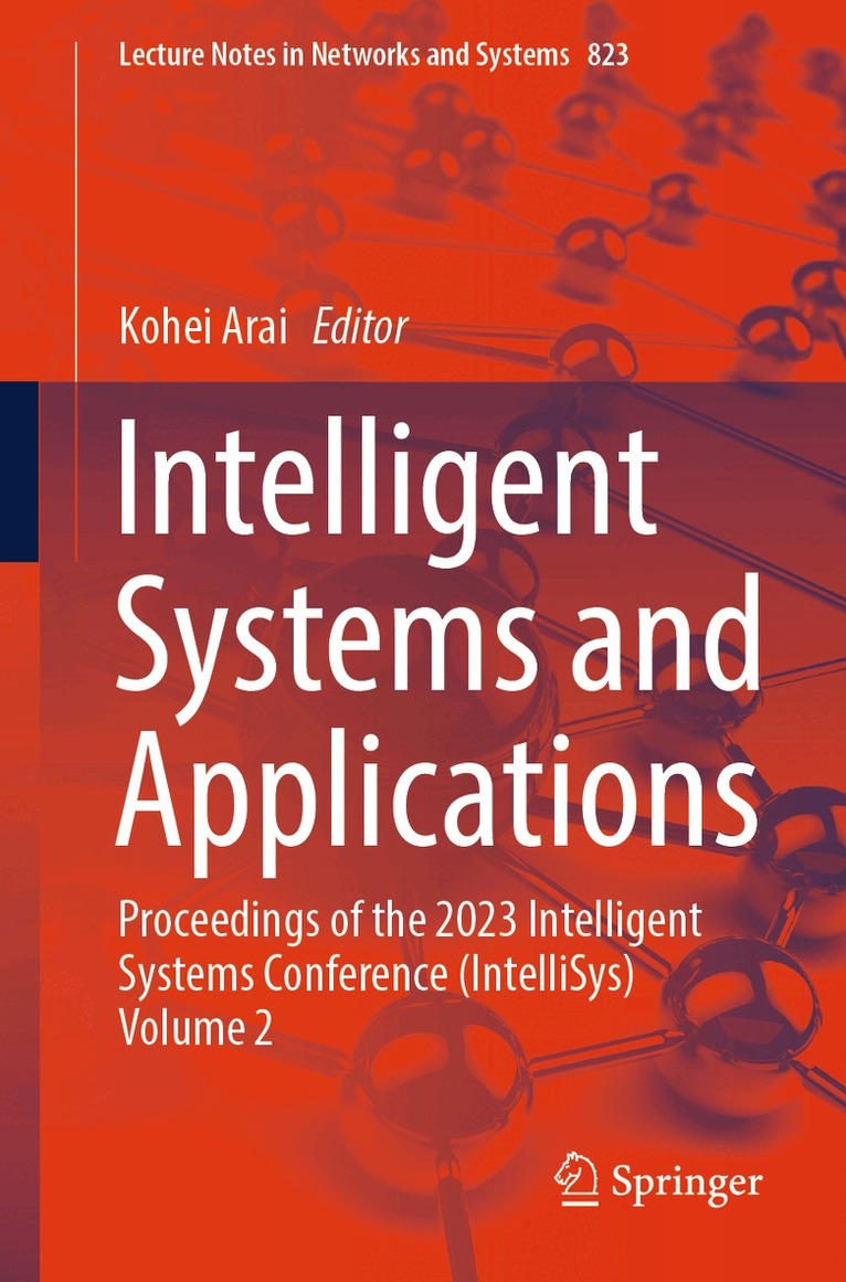 Kohei Arai - Intelligent Systems and Applications, Häftad