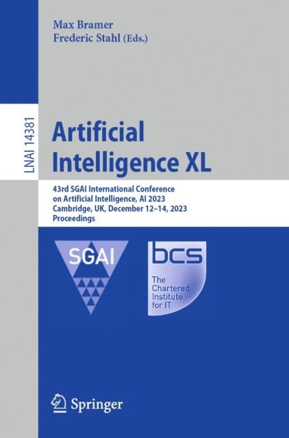 Frederic Stahl, Max Bramer - Artificial Intelligence XL, E-bok