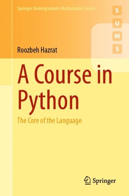 Roozbeh Hazrat - Course in Python, E-bok