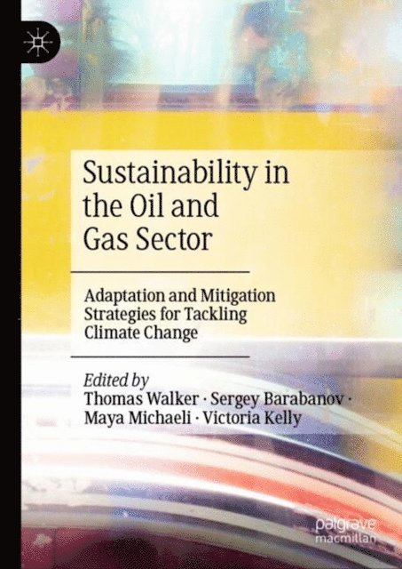 Victoria Kelly, Maya Michaeli, Sergey Barabanov, Thomas Walker - Sustainability in the Oil and Gas Sector, E-bok