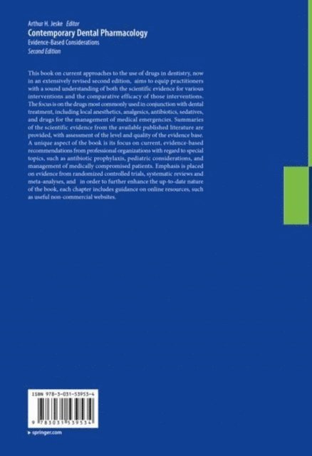 Arthur H. Jeske - Contemporary Dental Pharmacology, E-bok. Tillgänglighet: Lägg i varukorg