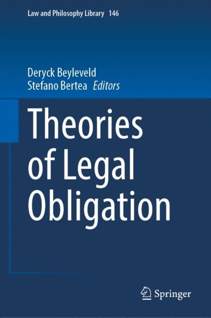 Stefano Bertea, Deryck Beyleveld - Theories of Legal Obligation, E-bok