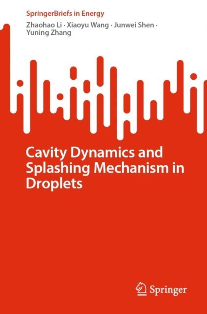 Yuning Zhang, Junwei Shen, Xiaoyu Wang, Zhaohao Li - Cavity Dynamics and Splashing Mechanism in Droplets, E-bok