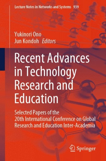 Jun Kondoh, Yukinori Ono - Recent Advances in Technology Research and Education, E-bok