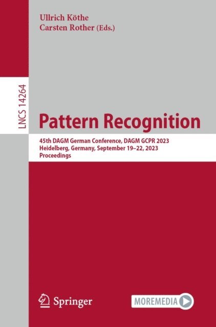 Carsten Rother, Ullrich Kothe - Pattern Recognition, E-bok