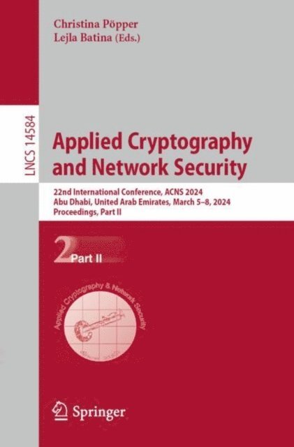 Lejla Batina, Christina Popper - Applied Cryptography and Network Security, E-bok
