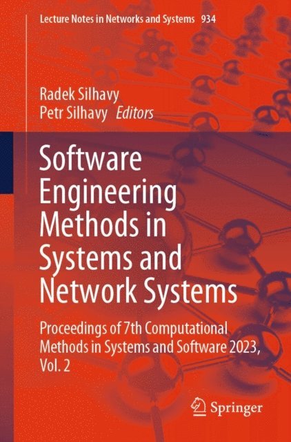 Petr Silhavy, Radek Silhavy - Software Engineering Methods in Systems and Network Systems, E-bok