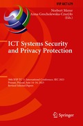 ICT Systems Security and Privacy Protection