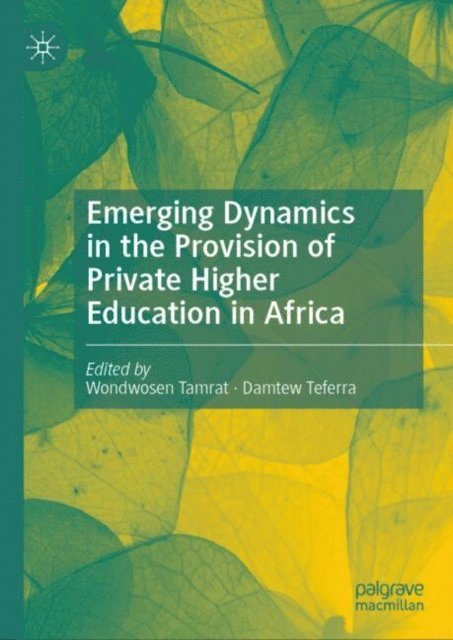 Damtew Teferra, Wondwosen Tamrat - Emerging Dynamics in the Provision of Private Higher Education in Africa, E-bok