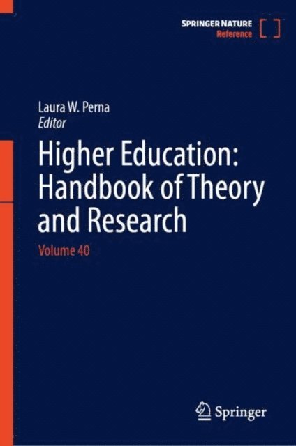 Laura W. Perna - Higher Education: Handbook of Theory and Research, E-bok