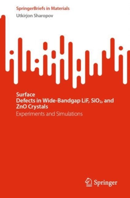 Utkirjon Sharopov - Surface Defects in Wide-Bandgap LiF, SiO2, and ZnO Crystals, E-bok