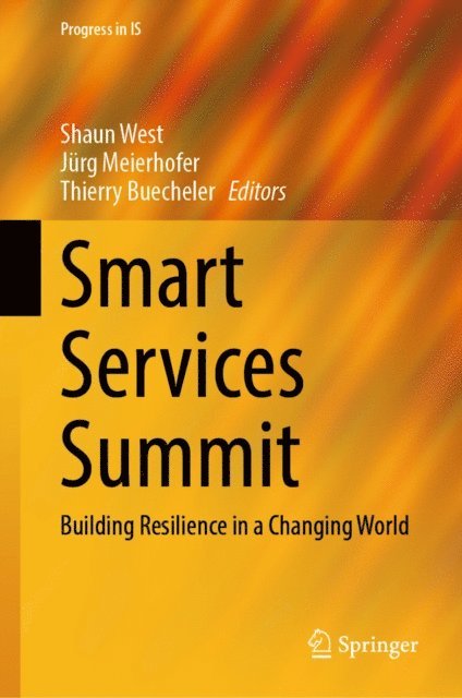 Thierry Buecheler, Jurg Meierhofer, Shaun West - Smart Services Summit, E-bok