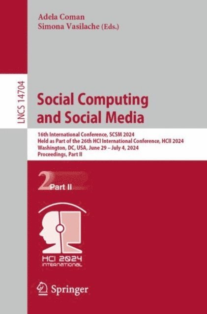 Simona Vasilache, Adela Coman - Social Computing and Social Media, E-bok