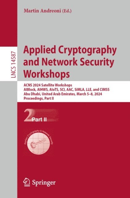 Martin Andreoni - Applied Cryptography and Network Security Workshops, E-bok