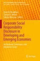 Uzoechi Nwagbara, Samuel O. Idowu, Yahaya Alhassan - Corporate Social Responsibility Disclosure in Developing and Emerging Economies, Häftad