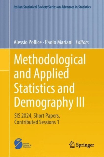Paolo Mariani, Alessio Pollice - Methodological and Applied Statistics and Demography III, E-bok