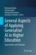 General Aspects of Applying Generative AI in Higher Education