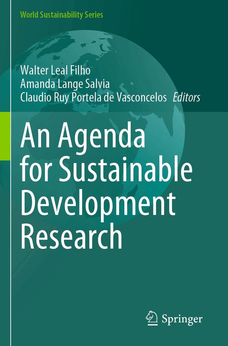 Walter Leal Filho, Amanda Lange Salvia, Claudio Ruy Portela de Vasconcelos - Agenda for Sustainable Development Research, Häftad. Tillgänglighet: Lägg i varukorg