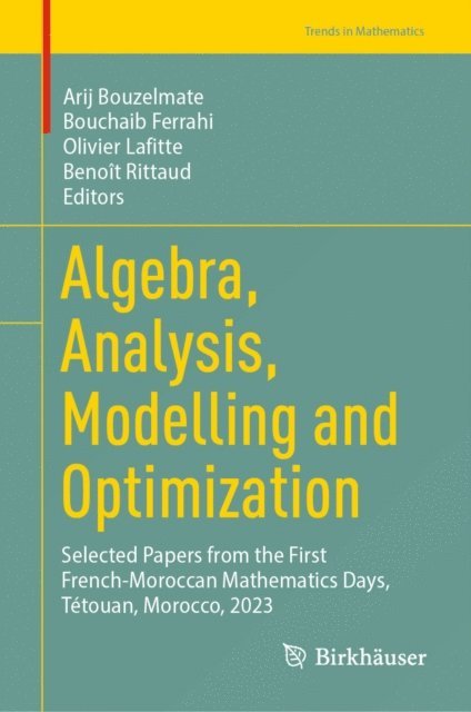 Benoit Rittaud, Olivier Lafitte, Bouchaib Ferrahi, Arij Bouzelmate - Algebra, Analysis, Modelling and Optimization, E-bok