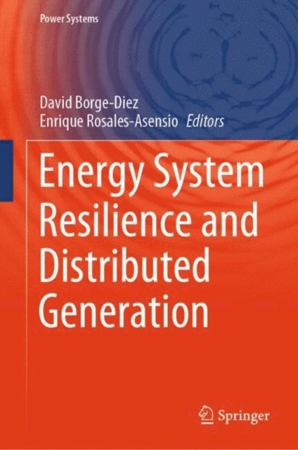 Enrique Rosales-Asensio, David Borge-Diez - Energy System Resilience and Distributed Generation, E-bok