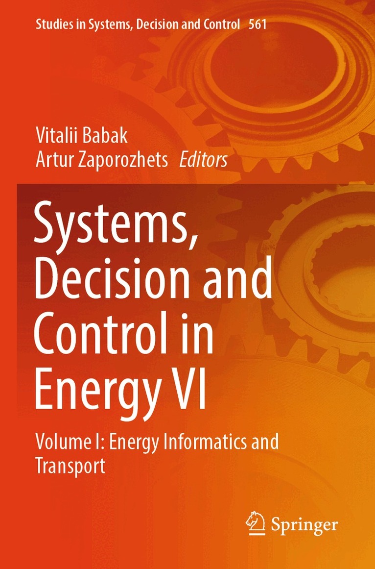 Vitalii Babak, Artur Zaporozhets - Systems, Decision and Control in Energy VI, Häftad