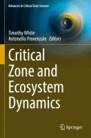 Timothy White, Antonello Provenzale - Critical Zone and Ecosystem Dynamics, Häftad