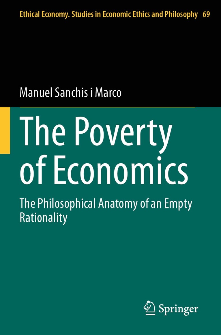 Manuel Sanchis i Marco - Poverty of Economics, Häftad. Tillgänglighet: Lägg i varukorg