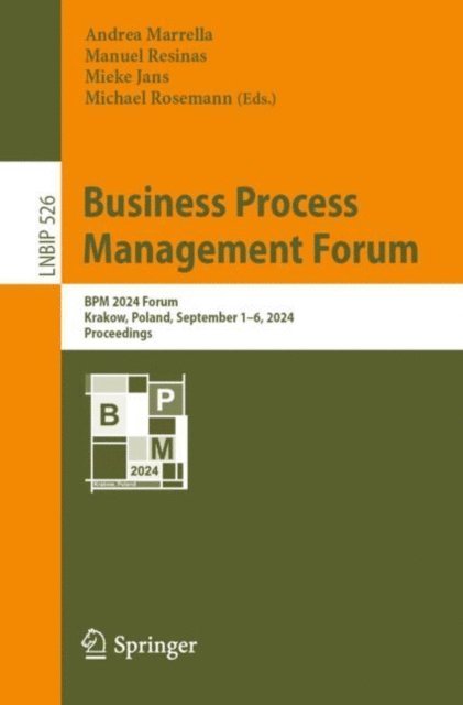 Michael Rosemann, Mieke Jans, Manuel Resinas, Andrea Marrella - Business Process Management Forum, E-bok