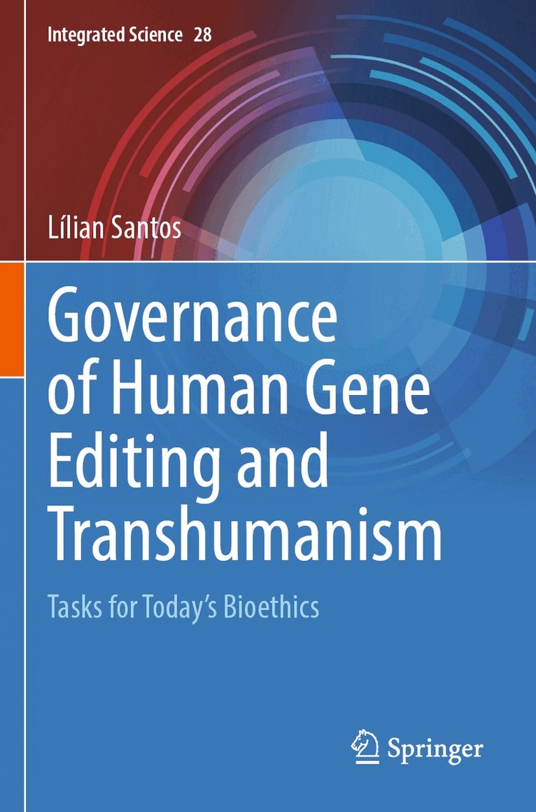Lílian Santos - Governance of Human Gene Editing and Transhumanism, Häftad