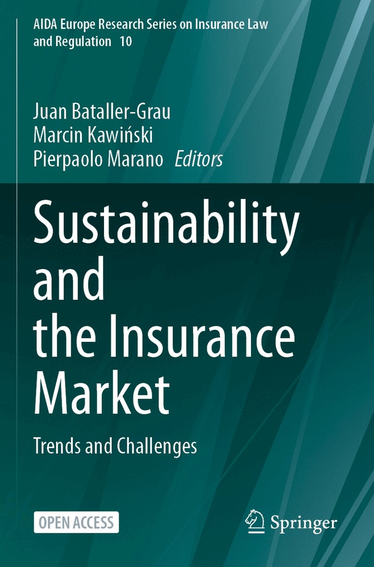 Juan Bataller-Grau, Marcin Kawiński, Pierpaolo Marano - Sustainability and the Insurance Market, Häftad. Tillgänglighet: Lägg i varukorg