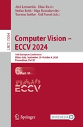 Computer Vision  ECCV 2024