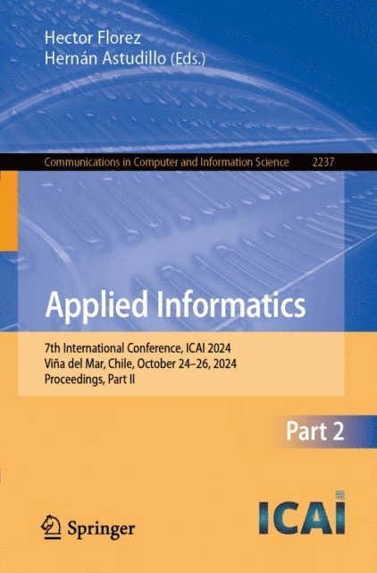 Hernan Astudillo, Hector Florez - Applied Informatics, E-bok