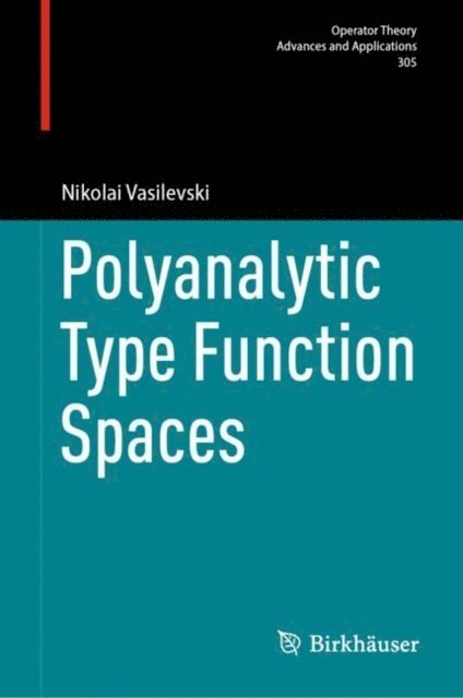 Nikolai Vasilevski - Polyanalytic Type Function Spaces, E-bok
